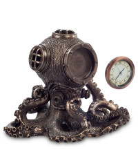 Статуэтка-часы в стиле Стимпанк "Осьминог"