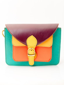 Сумка натуральная кожа через плечо  1125/22