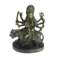 Дурга на Льве Мощная защита от всех видов зла и негатива бронза h-23см 3кг